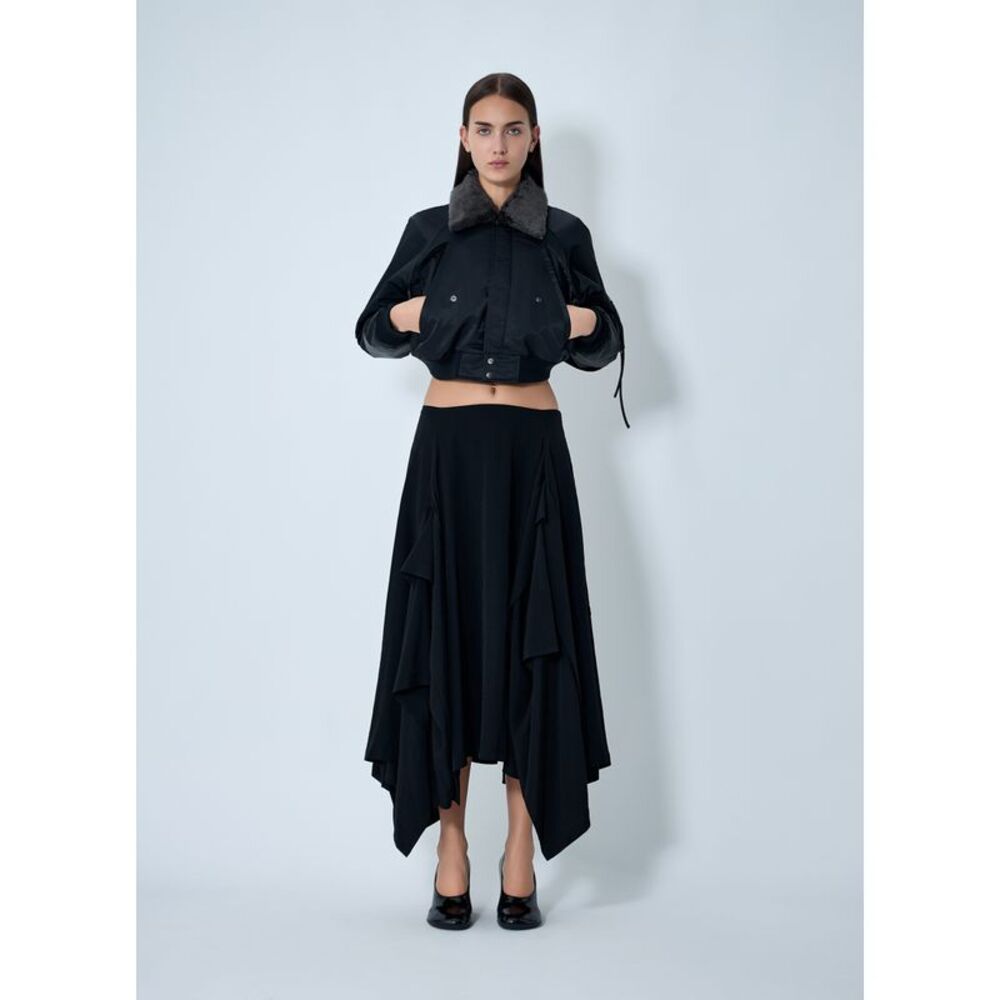 Yohji Yamamoto Women Toraichi Denim A Blouson - Picture 2 of 6